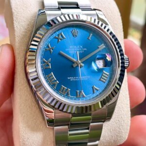 Rolex Datejust 116334 Blue Azzurro Dial