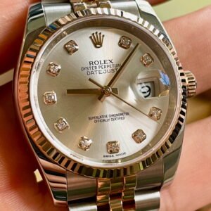 Rolex Datejust 116231 Rose Gold Diamond