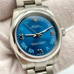 Rolex Oyster Perpetual 31mm Azzurro dial
